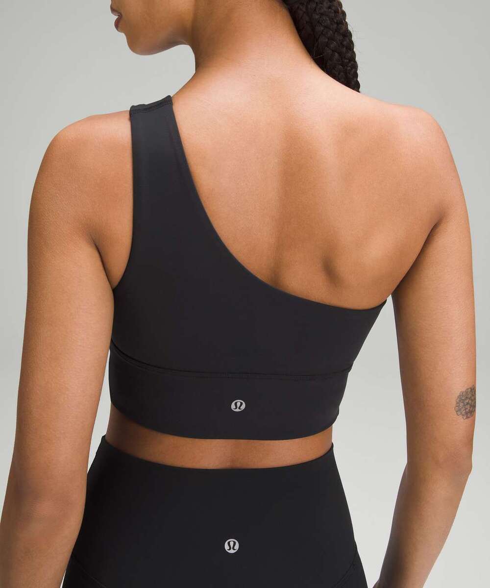 Lululemon Align Asymmetrical Bra *Light Support Black Size 6